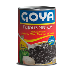Goya frijol Negro Guisado Lata 425g