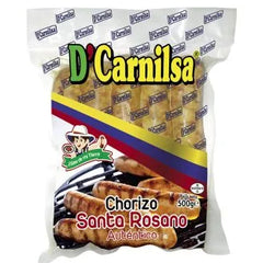 Chorizo santa Rosano x10 500g